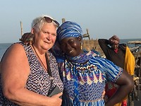 Fia met vissersvrouw