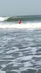 Sebastiaan in de golven