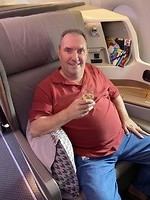 Dre aan de champagne