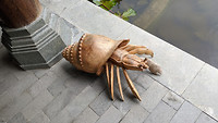 Houten beesten als sier
