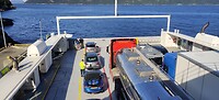 Op de Ferry van Oppedal naar Lavik