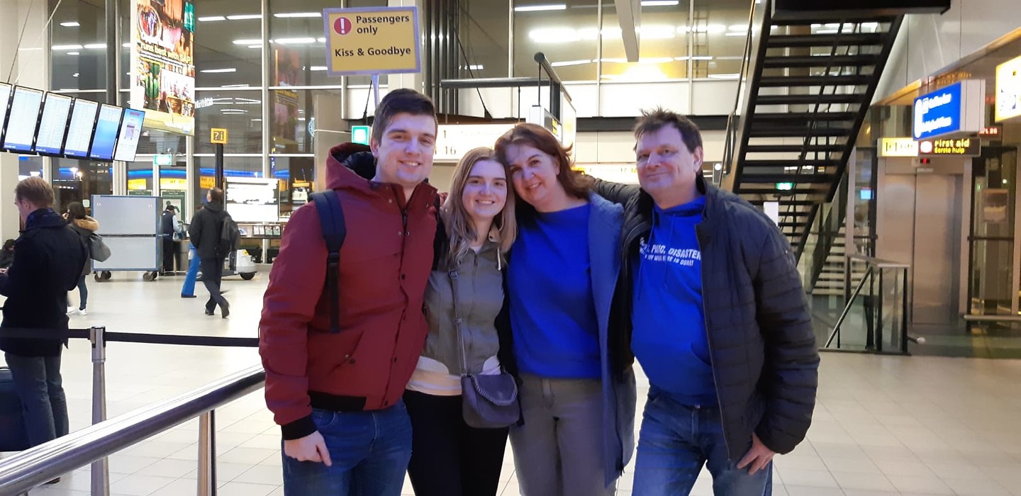 Afscheid Schiphol