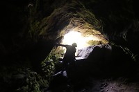 Limestonegrot, onder de grond