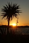 Zonsondergang bij Fortrose