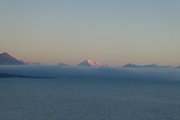Lake Pukaki bij zonsopkomst