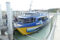De catamaran.