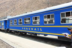 Trein naar Aguas Calientes