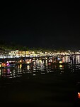 Lampionnen op het water