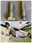 Bout afgebroken en reparatie