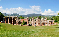 Amfitheater Romeinse ruïnes 300 v Chr.