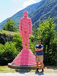 Sculptuur van de gebroeders Ugo