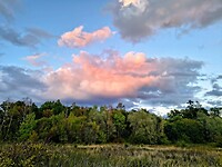 Prachtige lucht in Saint Imoges