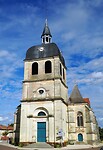 Kerk Eglise Saint-Quentin in Dienville