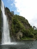 de waterval!