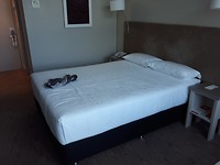 Echt bed in Sudima Hotel
