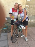 wielrenner zette ons ff op de picture