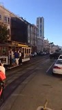 Down and up hill in de Cable Car