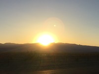 Sunrise Death Valley