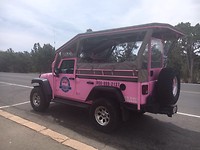 Pink jeeptour