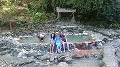 bij de hot springs