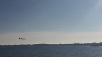 Landing vliegtuig Lake Ontario