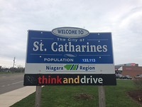 St. Catharines sign