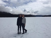 Maligne Lake met Klara