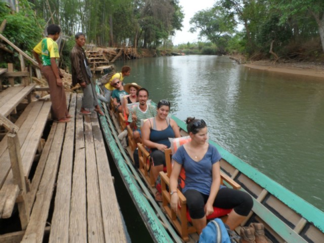 Met de boot naar Nyaung Shwe