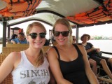 Op de boot met Steph