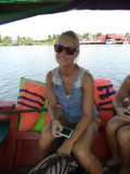 Op de boot in het National Park