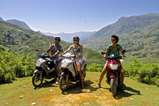 Met onze motorbikes
