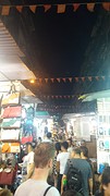 Temple night street market