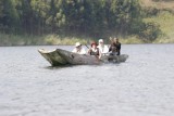 Kanoën op Lake Bunyonyi