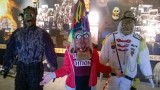 Plateliai maskers in museum