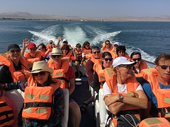 Met de speedboot