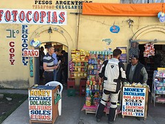 De grensovergang Bolivia in