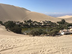 Huacachina, het oasedorp