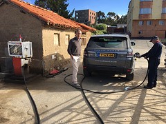 De diesel pomp
