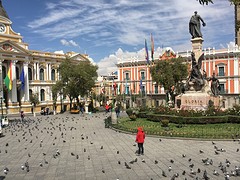Regeringsgebouwen Plaza Murillo