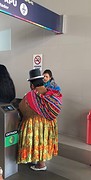Ook met de gondel in La Paz