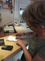 Stempelen laatste traject