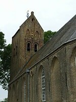 Kerktoren met paard en ruiter ipv haantje