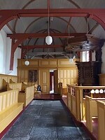 Interieur kerk Schalsum