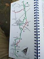 Routekaart Jorwert naar Eassterwierrum