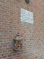 Stempelkastje aan de muur