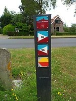 Wandelnetwerk paaltjes