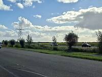 Oude verkeersweg naast A32