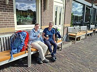 Blokzijl, terrasje