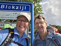 Annemarie en Corina in Blokzijl