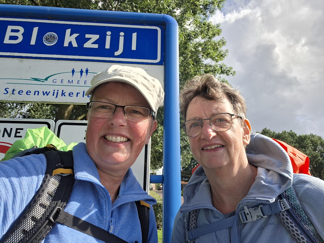 Annemarie en Corina in Blokzijl